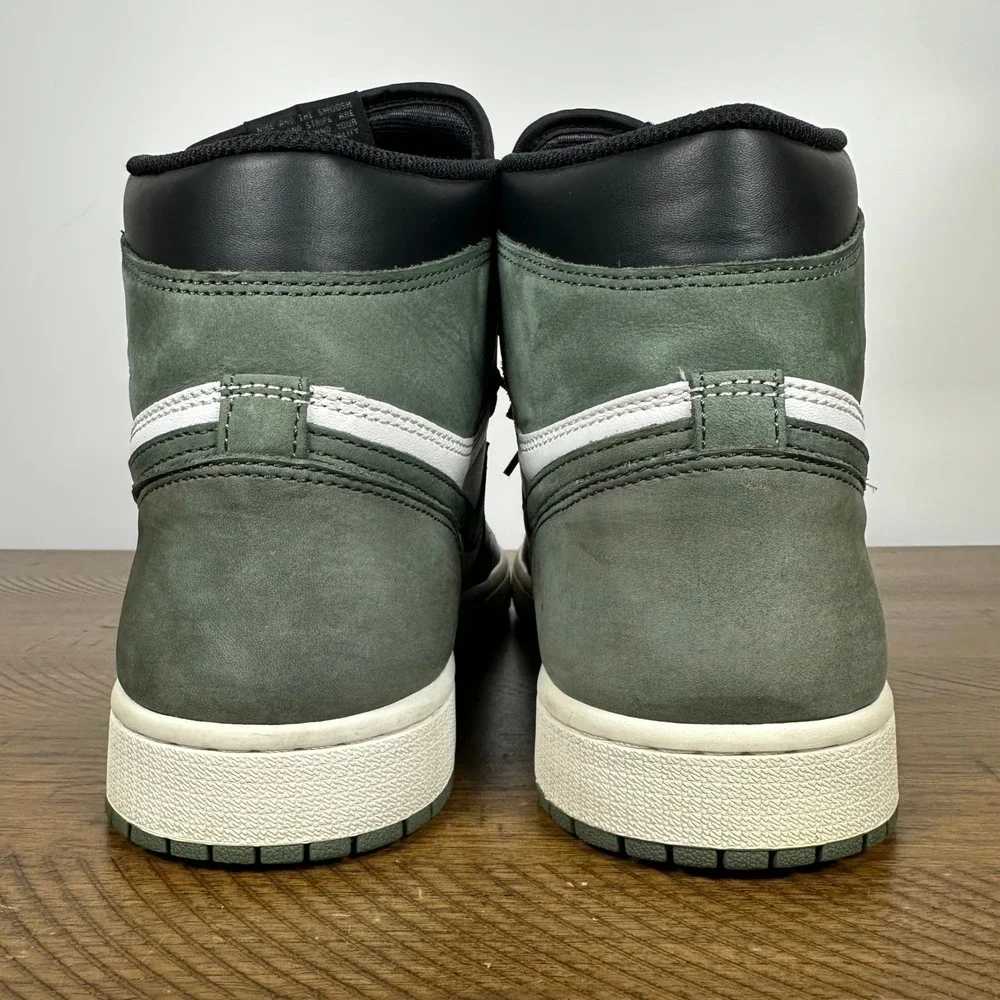 Air Jordan 1 Retro High Mens 10 Clay Green Best Hand Game Basketball Sneakers